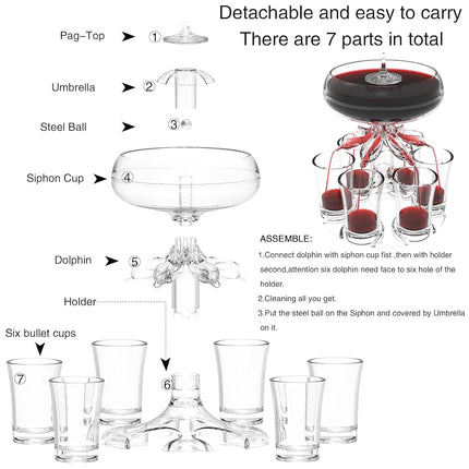 6-Shot Dispenser & Holder