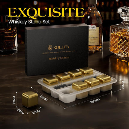Steel Ice Cubes Set