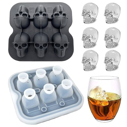 Skull Ice Molds – Chill Like a Villain