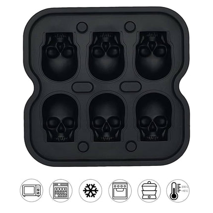 Skull Ice Molds – Chill Like a Villain