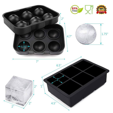 Skull Ice Molds – Chill Like a Villain