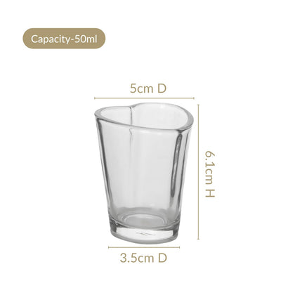 LovePour™ – Heart-Shaped Mini Glass™ for Parties & Home Bar Decor