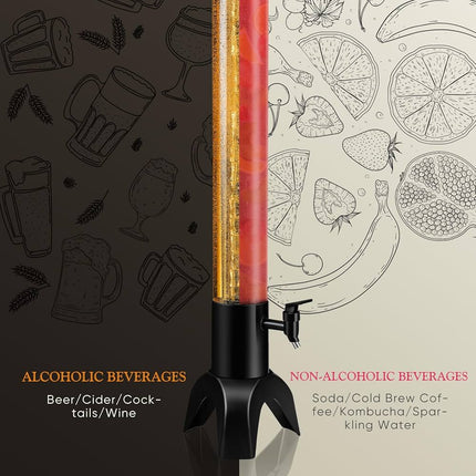 3L Bar Dispenser with Ice Tube™