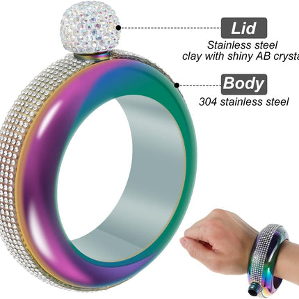 Fashionable Bangle Flask