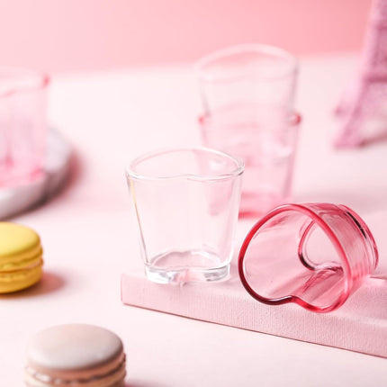 LovePour™ – Heart-Shaped Mini Glass™ for Parties & Home Bar Decor