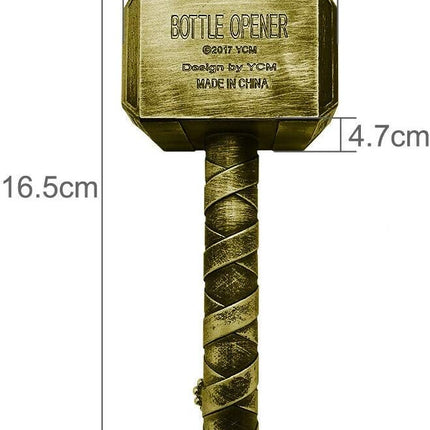 Thor-Style Magnetic Magnetic  Bottle Opener