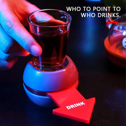 DrunkSpin™ – Alcohol Roulette Game™ – Bar & Home Entertainment Wheel