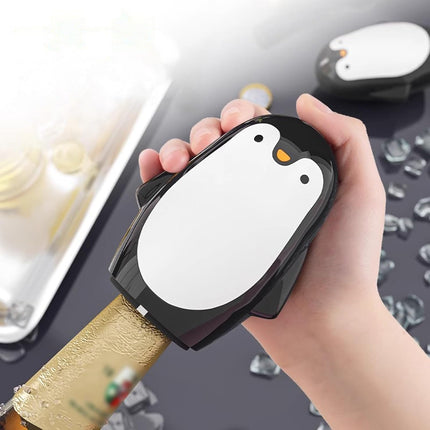 PenguPop™ Stainless Steel Wine & Beer Opener