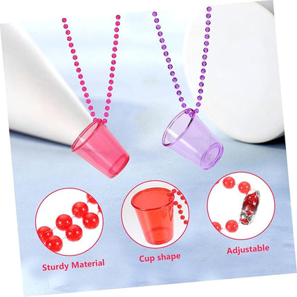 12-Pack Necklace Shot Glasses™ – Bachelorette & Bridesmaid Party Set