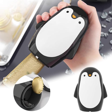PenguPop™ Stainless Steel Wine & Beer Opener