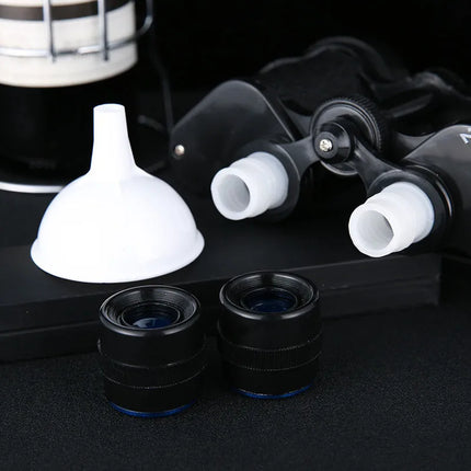 16OZ Binocular Telescope Hide The Alcohol Whisky Beer Vodka Hip Flask Outdoor Camping Portable Plastic Water Bottle