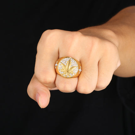 Steel Weed Ring