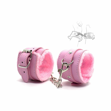 Soft Fur Handcuffs for Intimate Fun