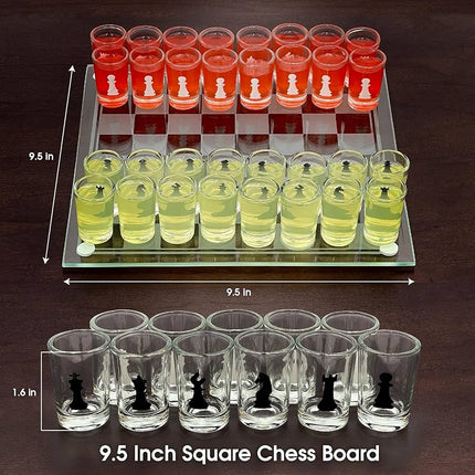 Chess & Shots Set – The Ultimate Drinking Strategy Game