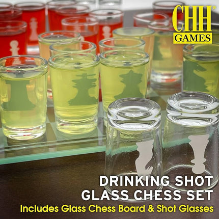 Chess & Shots Set – The Ultimate Drinking Strategy Game