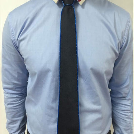 Men Gift EL Wire Black Ties Wedding Party Decor Neon LED Luminous Bow Neck Tie Ties For Men Boys Kids