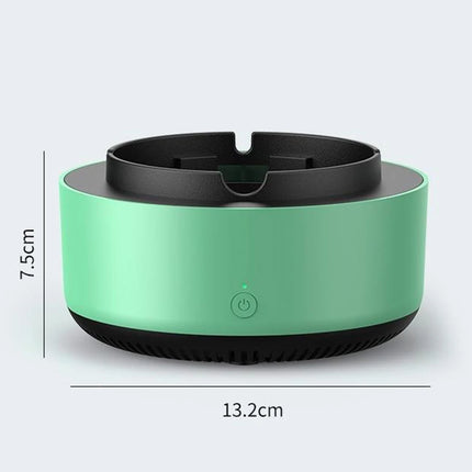 🔄 360° Smoke Filter Ashtray – Odor & Secondhand Smoke Eliminator