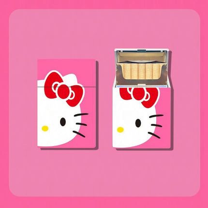 KawaiiSmoke™ – Kuromi Cigarette Case™ with Hello Kitty Design – 20pcs Capacity Box