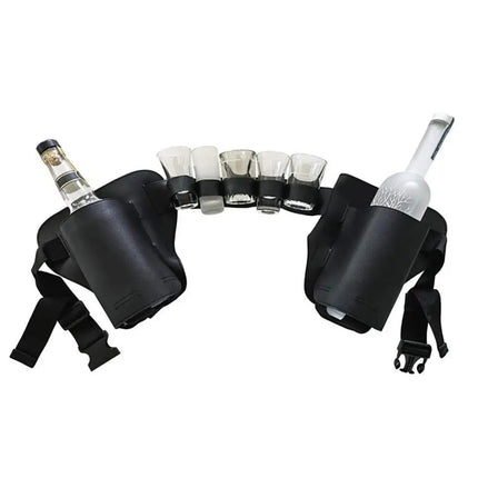 Waist Drink Holder BAdjustable Elt Buckle Beer Holder Beer Belt Holder Beer Waist Holder For Man Women Men's Party Gift Gear