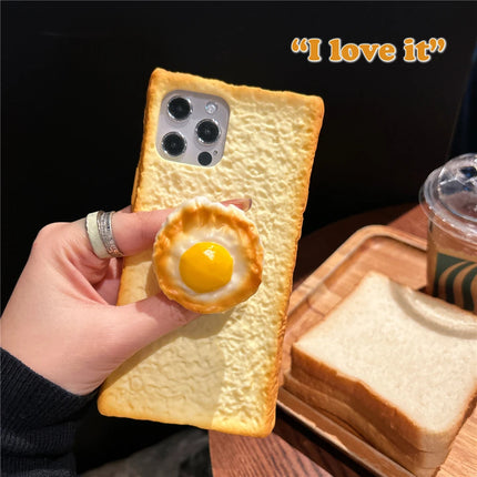 Bread Case™ 3D Toast & Cookie iPhone Cover
