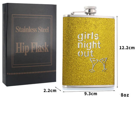 Flask™ for Girls – 8OZ Stainless Steel