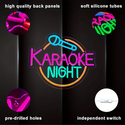 Karaoke Lounge Neon Light