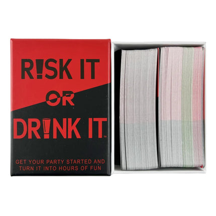 Risk It Or Drink It Card Game Drinking