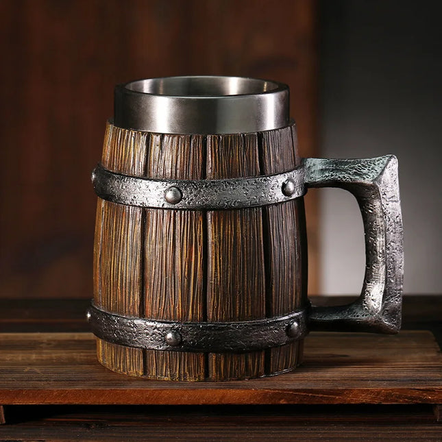 600/ml  Barrel Beer mug™