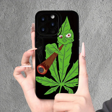 Simple and funny graphic phone case for iPhone