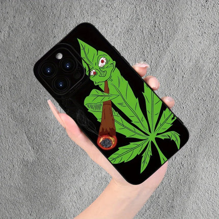 Simple and funny graphic phone case for iPhone