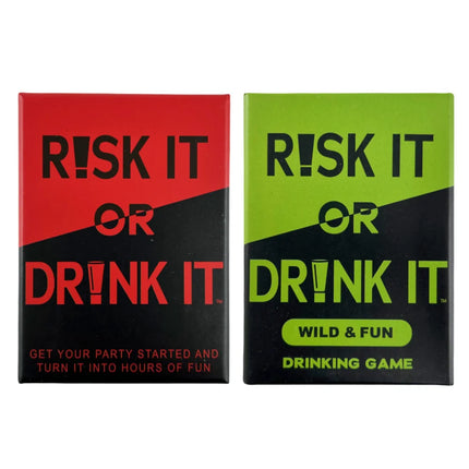 Risk It Or Drink It Card Game Drinking