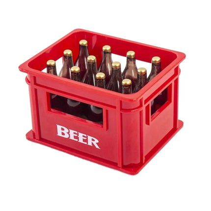 Plastic Bottle Opener Creative Portable Beer Box Shape Beverage Opener Dozen Of Beer Box Shape Magnetic Refrigerator Sticker