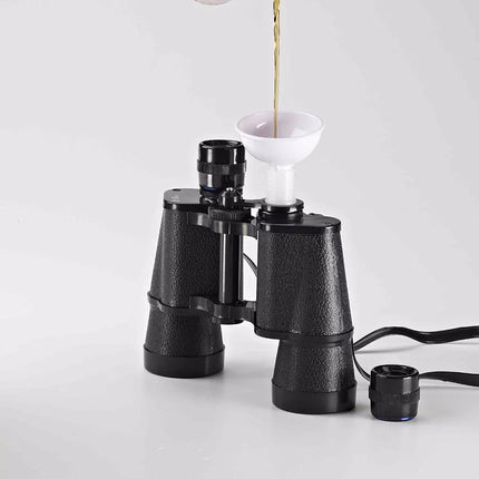 16OZ Binocular Telescope Hide The Alcohol Whisky Beer Vodka Hip Flask Outdoor Camping Portable Plastic Water Bottle