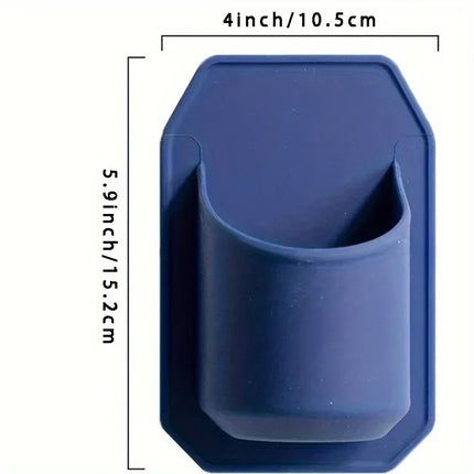 Silicone Shower Beer Holder Wall-mounted Beverage Rack With Grip Bathroom Drink Universal Smartphone Stand Stick-on Cup Holder