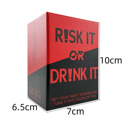 Risk It Or Drink It Card Game Drinking