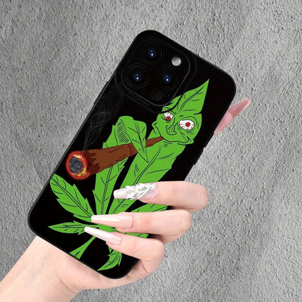 Simple and funny graphic phone case for iPhone