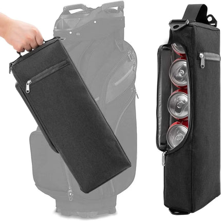 Portable Golf Outdoor Beverage Storage Bag Insulated Handheld Ice Pack Portable Coca-Cola Red Wine Chilling Bag Polyester Fiber