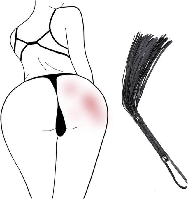 MidnightBond™ – Adult Whip & Paddle Set™ for Men and Women BDSM Play