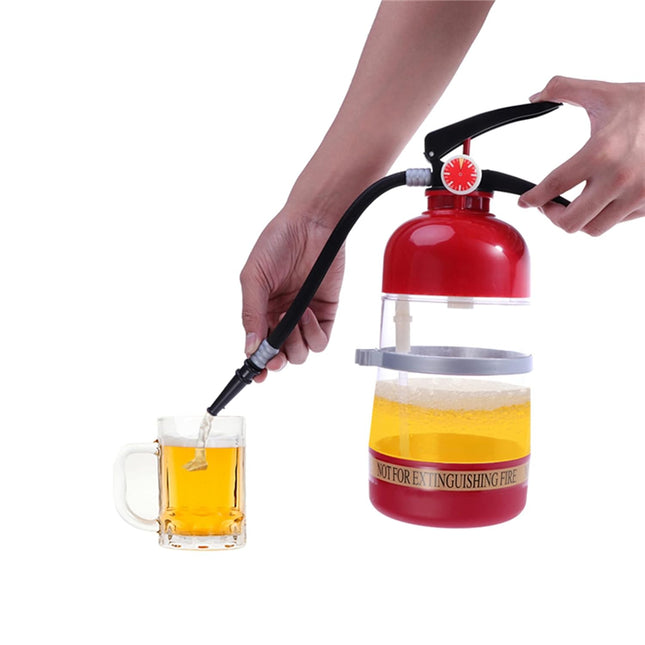 BlazeTap™ – 1.5L Drink Dispenser™ – Fire Extinguisher Design for Party & Bar