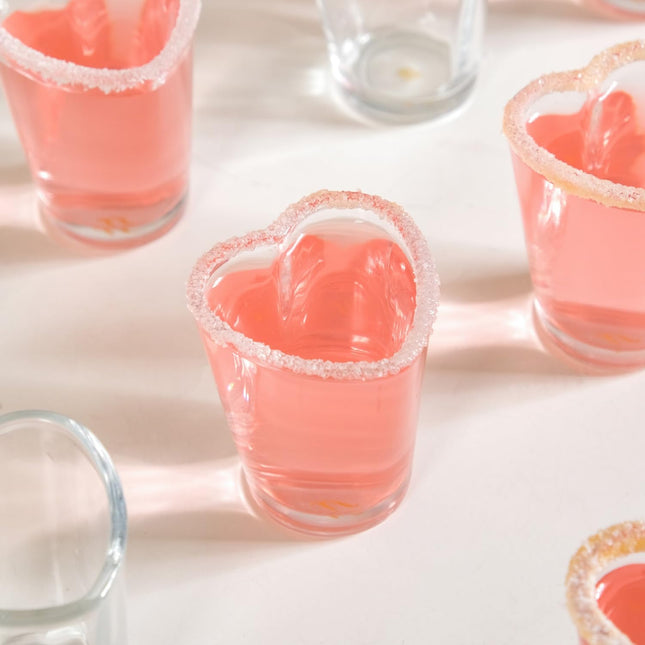 LovePour™ – Heart-Shaped Mini Glass™ for Parties & Home Bar Decor