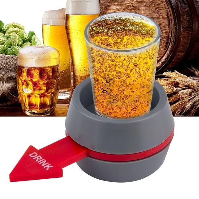 DrunkSpin™ – Alcohol Roulette Game™ – Bar & Home Entertainment Wheel