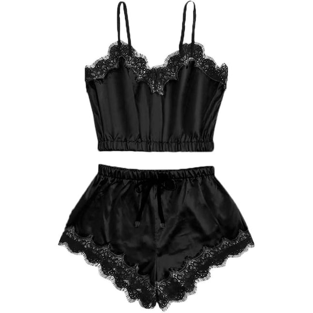 Lingerie Set™ with Lace Trim for Curvy Sleep Style