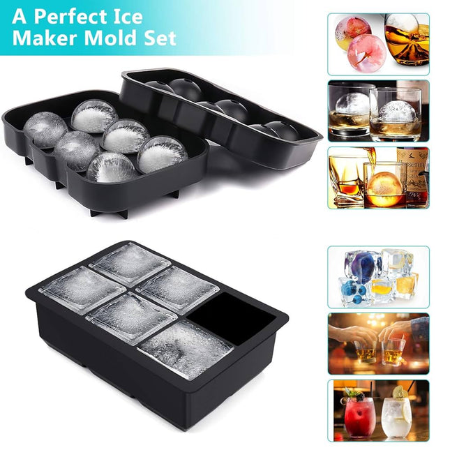 Skull Ice Molds – Chill Like a Villain