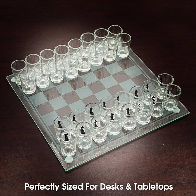 Chess & Shots Set – The Ultimate Drinking Strategy Game