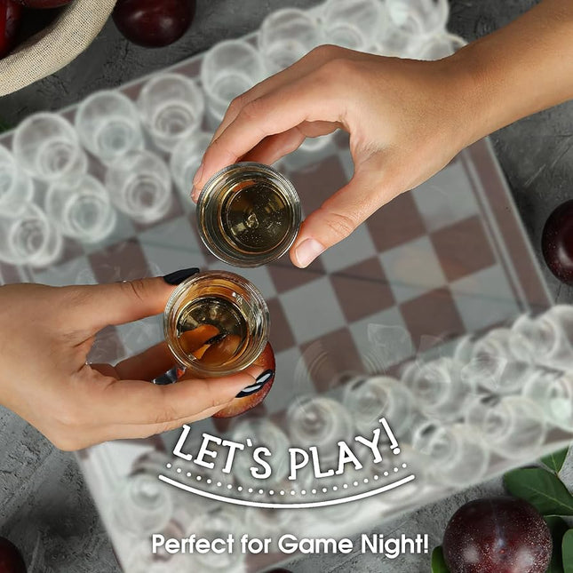 Chess & Shots Set – The Ultimate Drinking Strategy Game