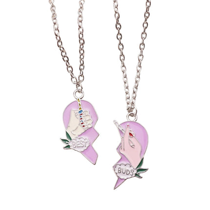 2 Pcs/set Best Friends Pendant