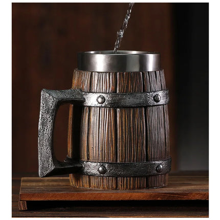 600/ml  Barrel Beer mug™