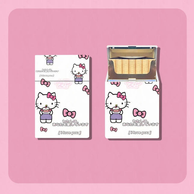 KawaiiSmoke™ – Kuromi Cigarette Case™ with Hello Kitty Design – 20pcs Capacity Box
