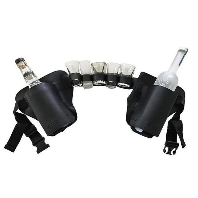 Waist Drink Holder BAdjustable Elt Buckle Beer Holder Beer Belt Holder Beer Waist Holder For Man Women Men's Party Gift Gear