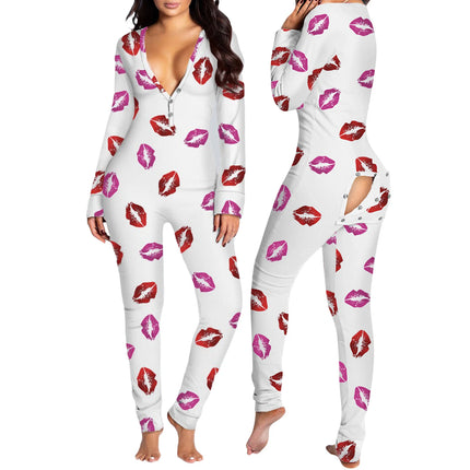 Midnight Mood™ Long Sleeve Slim Pajama Romper – Detachable & Stretchy